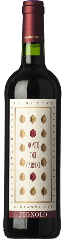 21,95 € Envoi gratuit | Vin rouge Dri Il Roncat Monte dei Carpini D.O.C. Colli Orientali del Friuli Frioul-Vénétie Julienne Italie Pignolo Bouteille 75 cl