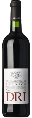 15,95 € Spedizione Gratuita | Vino Rosso Dri Il Roncat D.O.C. Colli Orientali del Friuli Friuli-Venezia Giulia Italia Refosco 75 cl