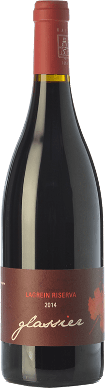 23,95 € 免费送货 | 红酒 Glassierhof Glassier 预订 D.O.C. Alto Adige 特伦蒂诺 - 上阿迪杰 意大利 Lagrein 瓶子 75 cl