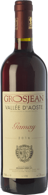 17,95 € Free Shipping | Red wine Grosjean D.O.C. Valle d'Aosta Valle d'Aosta Italy Gamay Bottle 75 cl