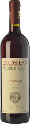 14,95 € Spedizione Gratuita | Vino Rosso Grosjean D.O.C. Valle d'Aosta Valle d'Aosta Italia Gamay 75 cl