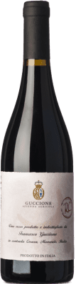 31,95 € Envio grátis | Vinho Tinto Guccione RC D.O.C. Sicilia Sicília Itália Nerello, Perricone 75 cl