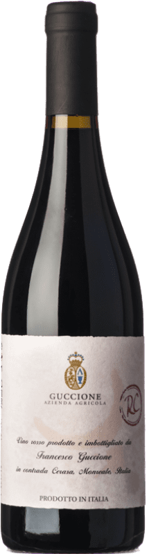 29,95 € Free Shipping | Red wine Guccione RC D.O.C. Sicilia Sicily Italy Nerello Mascalese, Perricone Bottle 75 cl