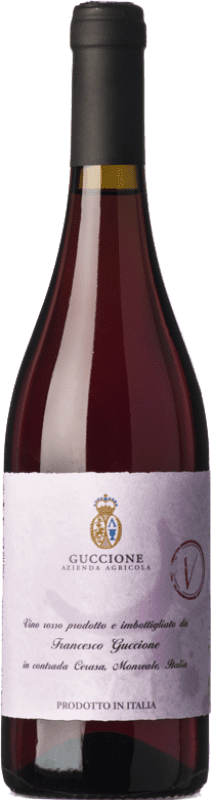 29,95 € Envio grátis | Vinho rosé Guccione Rosato V D.O.C. Sicilia Sicília Itália Nerello Mascalese, Perricone, Trebbiano Garrafa 75 cl