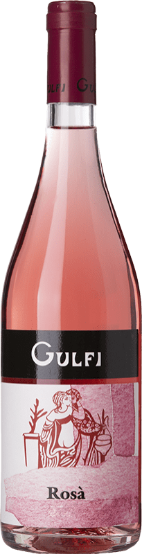 13,95 € Spedizione Gratuita | Vino rosato Gulfi Rosà D.O.C. Sicilia Sicilia Italia Nero d'Avola Bottiglia 75 cl