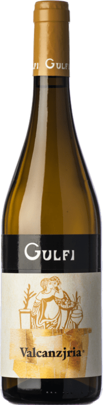 14,95 € Kostenloser Versand | Weißwein Gulfi Valcanzjria D.O.C. Sicilia Sizilien Italien Chardonnay, Carricante Flasche 75 cl