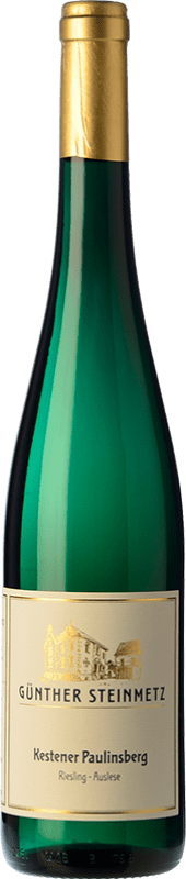 36,95 € Бесплатная доставка | Сладкое вино Günther Steinmetz Paulinsberg Auslese GK Q.b.A. Mosel Германия Riesling бутылка 75 cl