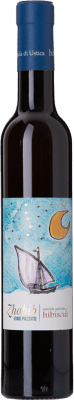 46,95 € Kostenloser Versand | Süßer Wein Hibiscus Zhabib Passito di Ustica I.G.T. Terre Siciliane Sizilien Italien Muscat von Alexandria Halbe Flasche 37 cl