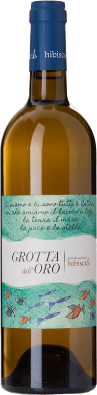 21,95 € 免费送货 | 白葡萄酒 Hibiscus Grotta dell'Oro di Ustica I.G.T. Terre Siciliane 西西里岛 意大利 Moscato — 麝香葡萄, Zibibbo — 齐比布 75 cl