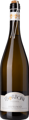 17,95 € Envoi gratuit | Vin Mousseux Blanc I Borboni Asprinio Frizzante — Pétillant I.G.T. Terre del Volturno Campanie Italie 75 cl
