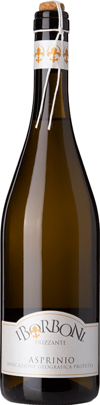 22,95 € 送料無料 | 白スパークリングワイン I Borboni Asprinio Frizzante I.G.T. Terre del Volturno カンパニア イタリア ボトル 75 cl