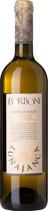 14,95 € Envio grátis | Vinho branco I Borboni Lunajanca D.O.C. Aglianico del Taburno Campania Itália Coda di Volpe Garrafa 75 cl