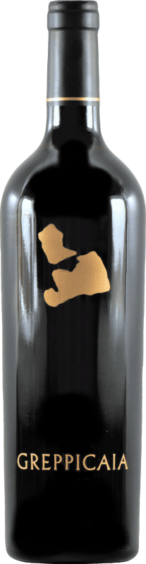 85,95 € Spedizione Gratuita | Vino Rosso I Greppi Greppicaia Superiore D.O.C. Bolgheri Toscana Italia Merlot, Cabernet Sauvignon, Cabernet Franc Bottiglia 75 cl