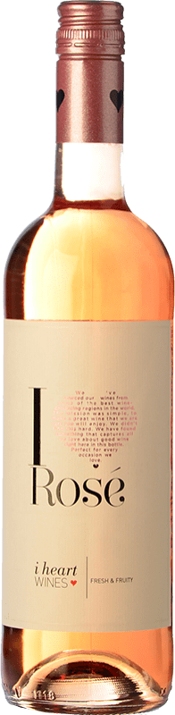 8,95 € Бесплатная доставка | Розовое вино I Heart Rosé Испания Grenache бутылка 75 cl