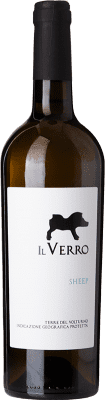 18,95 € Envío gratis | Vino Blanco Il Verro Pecora Sheep I.G.T. Campania Campania Italia Coda di Volpe 75 cl