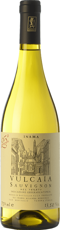 15,95 € Spedizione Gratuita | Vino Bianco Inama Vulcaia I.G.T. Veneto Veneto Italia Sauvignon 75 cl