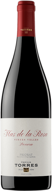 465,95 € Free Shipping | Red wine Familia Torres Mas de la Rosa Vinyes Velles D.O.Ca. Priorat Catalonia Spain Grenache Tintorera, Carignan Bottle 75 cl