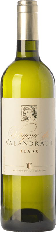 25,95 € Free Shipping | White wine Jean-Luc Thunevin Virginie de Valandraud Blanc Aged A.O.C. Bordeaux Bordeaux France Sauvignon White, Sémillon, Sauvignon Grey Bottle 75 cl