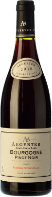 25,95 € 免费送货 | 红酒 Jean-Luc & Paul Aegerter 年轻的 A.O.C. Bourgogne 勃艮第 法国 Pinot Black 瓶子 75 cl