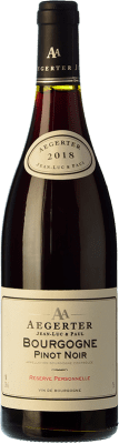 27,95 € 免费送货 | 红酒 Jean-Luc & Paul Aegerter 年轻的 A.O.C. Bourgogne 勃艮第 法国 Pinot Black 瓶子 75 cl