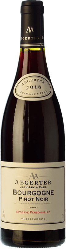 27,95 € 免费送货 | 红葡萄酒 Jean-Luc & Paul Aegerter 年轻的 A.O.C. Bourgogne 勃艮第 法国 Pinot Noir — 黑皮诺 75 cl