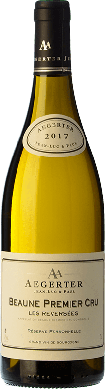 55,95 € Envio grátis | Vinho branco Jean-Luc & Paul Aegerter 1er Cru Les Reversées Crianza A.O.C. Côte de Beaune Borgonha França Chardonnay Garrafa 75 cl