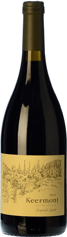 53,95 € Envío gratis | Vino tinto Keermont Steepside Reserva I.G. Stellenbosch Stellenbosch Sudáfrica Syrah Botella 75 cl