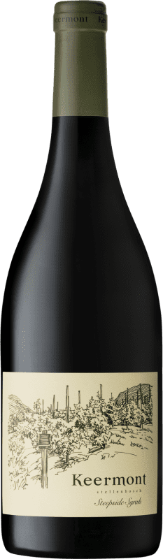 39,95 € Бесплатная доставка | Красное вино Keermont Steepside Резерв I.G. Stellenbosch Стелленбош Южная Африка Syrah бутылка 75 cl