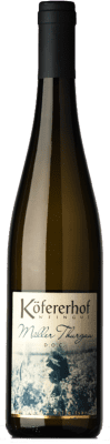 15,95 € Envio grátis | Vinho branco Köfererhof D.O.C. Alto Adige Trentino-Alto Adige Itália Müller-Thurgau Garrafa 75 cl