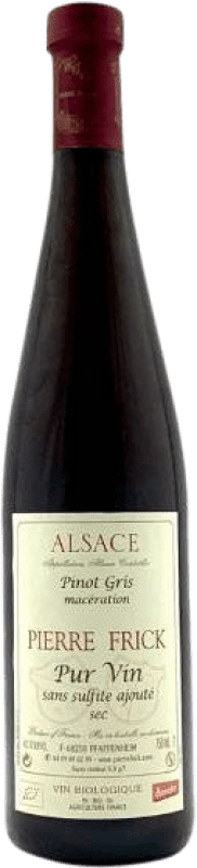 44,95 € Envío gratis | Vino blanco Pierre Frick Macération A.O.C. Alsace Alsace Francia Pinot Gris Botella 75 cl