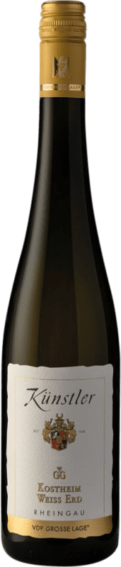 49,95 € Spedizione Gratuita | Vino bianco Künstler Kostheim Weis Erd Q.b.A. Rheingau Germania Riesling Bottiglia 75 cl