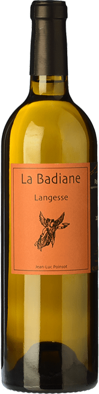 25,95 € Бесплатная доставка | Белое вино La Badiane Langesse старения Прованс Франция Clairette Blanche, Ugni Blanco бутылка 75 cl