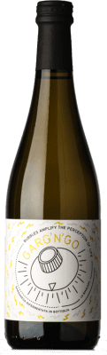 18,95 € Free Shipping | White Sparkling Wine Angiolino Maule Garg'n'go Frizzante — Semi-Sparkling I.G.T. Veneto Veneto Italy Garganega Eco — Organic Bottle 75 cl