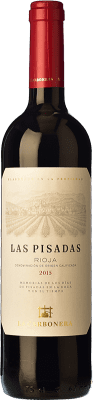 17,95 € Kostenloser Versand | Rotwein La Carbonera Torres Las Pisadas Crianza — Kurze Fassreifung D.O.Ca. Rioja La Rioja Spanien Tempranillo Flasche 75 cl