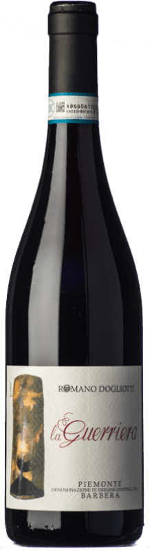 9,95 € 送料無料 | 赤いスパークリングワイン La Caudrina Frizzante La Guerriera D.O.C. Barbera d'Asti ピエモンテ イタリア Barbera ボトル 75 cl
