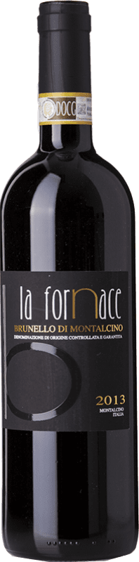 53,95 € Kostenloser Versand | Rotwein La Fornace D.O.C.G. Brunello di Montalcino Toskana Italien Sangiovese Flasche 75 cl