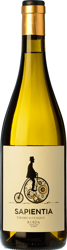9,95 € Бесплатная доставка | Белое вино Lagar de Moha Sapientia старения D.O. Rueda Кастилия-Леон Испания Verdejo бутылка 75 cl