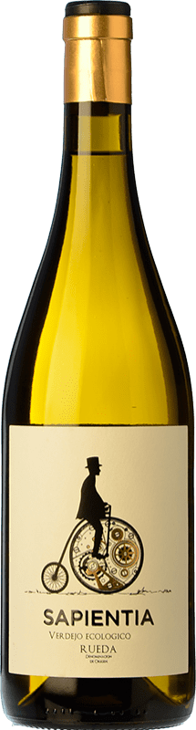 10,95 € 免费送货 | 白酒 Lagar de Moha Sapientia 岁 D.O. Rueda 卡斯蒂利亚莱昂 西班牙 Verdejo 瓶子 75 cl