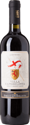 27,95 € Envío gratis | Vino tinto La Montecchia Conte Emo Capodilista V. Capodilista D.O.C. Colli Euganei Veneto Italia Merlot, Cabernet Sauvignon, Raboso Botella 75 cl