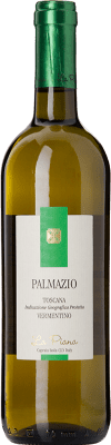 19,95 € Envio grátis | Vinho branco La Piana Palmazio di Capraia I.G.T. Toscana Tuscany Itália Vermentino Garrafa 75 cl