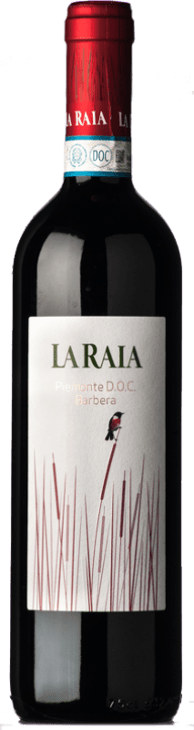 15,95 € 免费送货 | 红酒 La Raia D.O.C. Piedmont 皮埃蒙特 意大利 Barbera 瓶子 75 cl