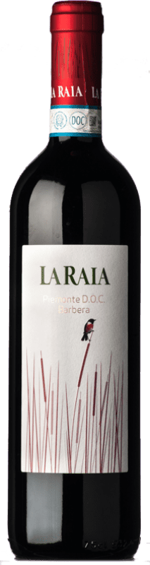 16,95 € 送料無料 | 赤ワイン La Raia D.O.C. Piedmont ピエモンテ イタリア Barbera — バルベーラ Eco — エコ ビオ オーガニック 75 cl
