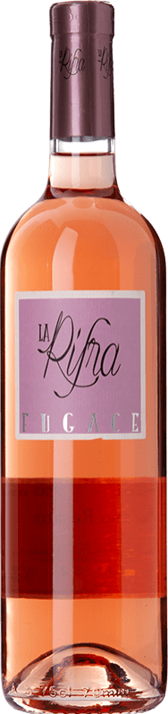 11,95 € 免费送货 | 玫瑰酒 La Rifra Rosato Fugace I.G.T. Lombardia 伦巴第 意大利 Marzemino 瓶子 75 cl
