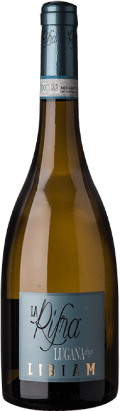 12,95 € Spedizione Gratuita | Vino bianco La Rifra Libiam D.O.C. Lugana lombardia Italia Trebbiano di Lugana Bottiglia 75 cl