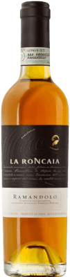 24,95 € Бесплатная доставка | Сладкое вино La Roncaia D.O.C.G. Ramandolo Фриули-Венеция-Джулия Италия Verduzzo Friulano Половина бутылки 37 cl