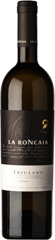 13,95 € Бесплатная доставка | Белое вино La Roncaia D.O.C. Colli Orientali del Friuli Фриули-Венеция-Джулия Италия Friulano бутылка 75 cl