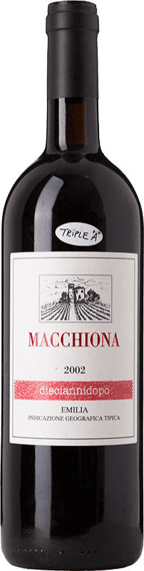 51,95 € Spedizione Gratuita | Vino rosso La Stoppa Macchiona Dieciannidopo I.G.T. Emilia Romagna Emilia-Romagna Italia Bonarda, Barbera Bottiglia 75 cl