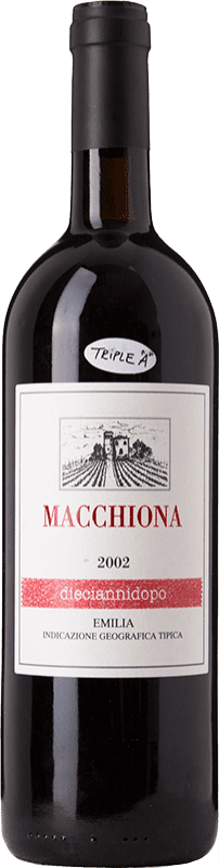 54,95 € Spedizione Gratuita | Vino Rosso La Stoppa Macchiona Dieciannidopo I.G.T. Emilia Romagna Emilia-Romagna Italia Bonarda, Barbera Eco — Biologico 75 cl