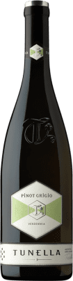 19,95 € Spedizione Gratuita | Vino bianco La Tunella D.O.C. Colli Orientali del Friuli Friuli-Venezia Giulia Italia Pinot Grigio Bottiglia 75 cl