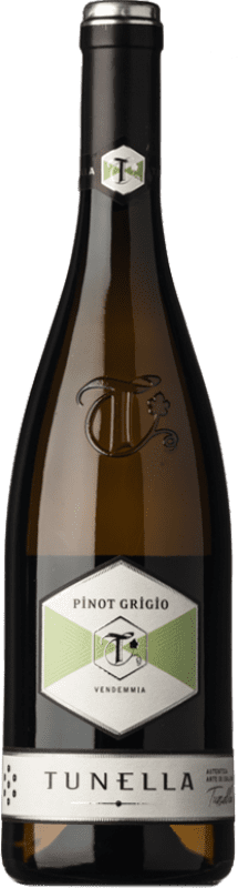 19,95 € Kostenloser Versand | Weißwein La Tunella D.O.C. Colli Orientali del Friuli Friaul-Julisch Venetien Italien Pinot Grau Flasche 75 cl